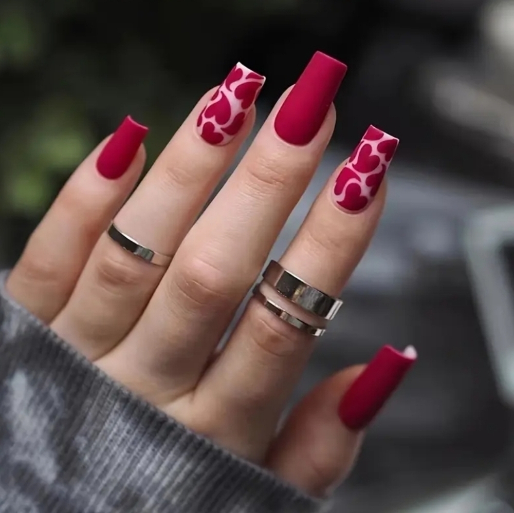 24 Pieces Fake Press On Nails